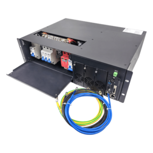 LINKEDPRO BY EPCOM LP-PSOLT-90A – Rectificador de Energía / 90 A / 5400 W / -48 Vdc / Alta Eficiencia 92% / Rack 19" 3U / Rango AC 90-150 Vac