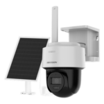 HIKVISION DS-2CFSP4/4G/LA – Kit Solar IP PT / 4 Megapixel / AOV 24/7 / 4G LTE / Dual Light 30 m (98.4 ft) / Panel Solar 8W + Batería 9000 mAh / IP66