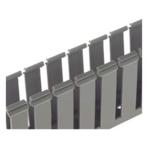 PANDUIT G3X3LG6 – Canaleta Ranurada de PVC / 3.25 in Ancho / 3.12 in Alto / 6 ft (1.8 m) Largo / Tipo G / Gris Claro