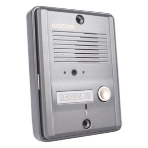 KOCOM KC-MC24M – Frente de calle / Lente pinhole / Aleación metálica / 12V desde monitor / 100° diagonal / 3W