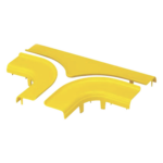 PANDUIT FRTSC4LYL – Tapa para Accesorio en T Horizontal / 4x4 / 90° / Abertura 19 mm (3/4 pulg) / ABS 94V-0 / 54.6 mm x 232.4 mm x 328.9 mm (2.15 x 9.15 x 12.95 pulg) / Amarillo
