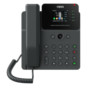 FANVIL V61W – Teléfono IP Empresarial / Wi-Fi 6 Dual Band / 4 Líneas SIP / Pantalla 2.4" HD / Bluetooth 5.4 / PoE Gigabit / Conferencia 6 Vías