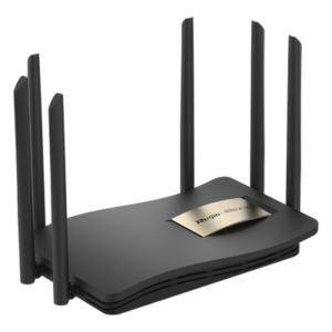 RUIJIE RG-EW1200GPRO – Router Inalámbrico / Wi-Fi 5 / Dual Band 2.4 y 5 GHz / 4 Puertos Gigabit / 6 Antenas 6 dBi / 1,267 Mbps / 96 Usuarios Concurrentes