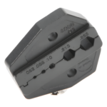 RF INDUSTRIES,LTD RFA-4005-01 – Mordaza para Plegar Conectores de Anillo / 5 Cavidades Intercambiables / Cables RG-58/U, RG-59/U, RG-142/U, RG-8/X / 0.052" a 0.255"