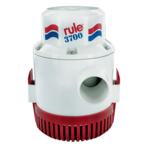 RULE 14A – Bomba de Achique Sumergible / 3,700 GPH / 12V CD / Ejes de Acero Inoxidable / Protección Térmica TCO / Salida 1-1/2 pulg (38 mm)