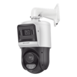 HIKVISION DS-2SE4C415MWG-E/14(F0) – Domo PTZ IP TandemVu / 4 Megapixel + 4 Megapixel / Zoom Óptico 15X / IR 100 m (328.1 ft) + Luz Blanca 30 m (98.4 ft) / Audio Bidireccional / IP67 / PoE+