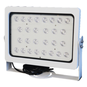 HIKVISION DS-TL2002A(AC220V) – Lámpara LED Estroboscópica / 28 LEDs Alta Eficiencia / 250 lx / Alcance 16 a 25 m (52.5 a 82 ft) / Ángulo 10° / 1 Carril / IP66