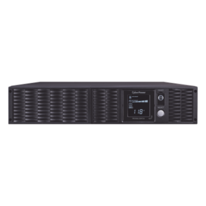 CYBERPOWER PR1500LCDRT2U – UPS de 1500 VA/1350 W, Topología Línea Interactiva, Entrada 120 Vca NEMA 5-15P, Onda Senoidal Pura, Torre o Rack 2 UR, Con 8 Tomas NEMA 5-15R