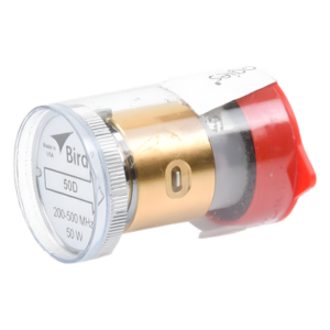BIRD TECHNOLOGIES 50D – Elemento de Medición RF / 50 W / 7/8" / 200 a 500 MHz / Para Wattmetro BIRD 43