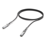 UBIQUITI UACC-DAC-SFP10-3M – Cable DAC SFP+ / 10 Gbps / 1 Gbps / 3 m (9.8 ft) / Conectores Integrados / Full Duplex