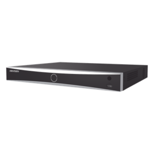 HIKVISION DS-7616NXI-K2/16P – NVR 12 Megapixel (4K) / 16 Canales IP / 16 Puertos PoE+ / Reconocimiento Facial / AcuSense (Evita Falsas Alarmas) / 2 Bahías de Disco Duro / Switch PoE 300 mts / HDMI en 4K / Alarmas I/O / 300 Metros PoE Modo Extendido