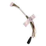 HIKVISION 101527399 – Arnés para Terminal Facial / Conector Jack / Serie DS-K1T344 / Transmisión de Alarma y Voltaje