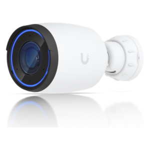 UBIQUITI UVC-AI-PRO-WHITE – Cámara IP PoE / 4K 8 Megapixel / Zoom Óptico 3x / IR 40 m (131.2 ft) con Enhancer / Detección IA Avanzada / Audio Bidireccional / IP65