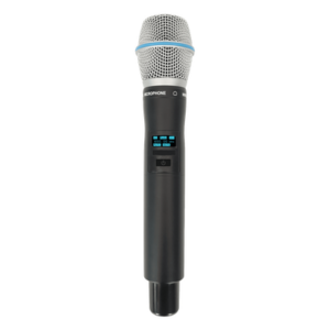 EPCOM PROAUDIO EP-59H – Micrófono Inalámbrico de Mano / UHF 470-830 MHz / Modulación Digital PI/4-DQPSK / Autonomía >10 Horas / Mute Automático por Caída / Display OLED / 7 Niveles Potencia