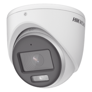 HIKVISION DS-2CE72KF0T-FS – Cámara Turret TURBOHD / 3K 5 Megapixel 16:9 / Color 24/7 / Luz Blanca 40 m (131.2 ft) / Micrófono Integrado / IP67 / 4 Tecnologías / dWDR