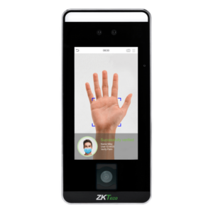 ZKTECO SPEEDFACEV5LQR – Terminal Biométrica / Reconocimiento Facial Visible Light / QR Code / Palm Vein / Detección de Mascarillas / Pantalla Táctil 5" / 6,000 Plantillas Faciales / 3,000 Plantillas Palma / TCP-IP / WiFi Opcional