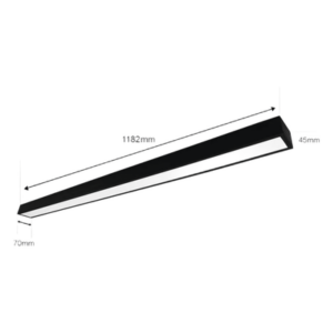 JWJ JLPP-22M – Panel LED Suspendido / 22 W / 1 980 lm / 6 500 K / Ángulo 140° / 127 Vca~60Hz