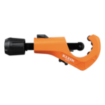 KLEIN TOOLS 50061 – Cortador de Tubos / Ajuste Rápido / Cobre y Aluminio / 3 a 41 mm (1/8" a 1 5/8") / Desbarbadora Integrada / Estuche Modular