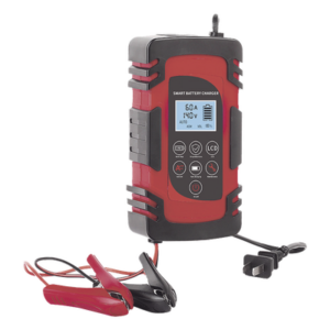 EPCOM POWERLINE CHR-80 – Cargador de Baterías / 12 o 24 Vcc / hasta 40 Ah / 1 A / 100-220 VCA / Plástico ABS