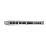ALLIED TELESIS AT-GS980M/52PS-10 – Switch PoE+ Administrable Capa 3 / 48 Puertos Gigabit + 4 SFP / 740 W PoE+ / 104 Gbps / 77.4 Mpps