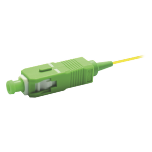 LINKEDPRO BY EPCOM LP-FO-SCA-02 – Pigtail de Fibra Óptica / SC/APC / Monomodo G.652D / Simplex / 2 Metros (6.56 Pies) / 0.9 mm / PVC
