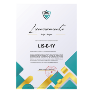 RUIJIE RG-WALL1600-Z3200-S-LIS-E-1Y – Licencia Anual Firewall / 5 Funciones Avanzadas / Antivirus / Ciberamenazas / IPS / Reconocimiento Aplicaciones y URL