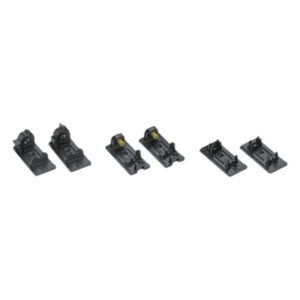 PANDUIT FLCC – Soporte Para Terminación de Conectores LC Pre-Pulidos Opticam, Con Tubo de Alineación, Color Negro