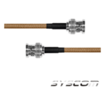 EPCOM INDUSTRIAL SBNC142KBNC60 – Jumper Coaxial / RG142 (LP142) / BNC Macho a BNC Macho / 60 cm (1.97 pies)