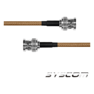 EPCOM INDUSTRIAL SBNC142KBNC60 – Jumper Coaxial / RG142 (LP142) / BNC Macho a BNC Macho / 60 cm (1.97 pies)