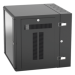 PANDUIT PZWMC12W – Gabinete de Montaje en Pared / 19in / 12 UR / 635mm (25in) Profundidad / Ventana de Seguridad / Acero y Vidrio Templado