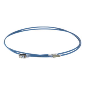 PANDUIT STP28X4MBU – Patch Cord Cat6A / 28 AWG / S/FTP Blindado / 4 m (13.1 ft) / CM/LS0H / PoE Tipo 3 y 4