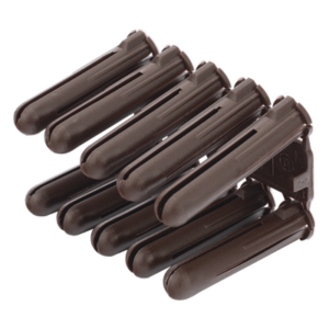 THORSMAN TP-2B – Taquete de Fijación / Doble Expansión Multidireccional / Tornillo 10 mm x 44.5 mm (1 3/4") / Resistencia 80 kg / Polietileno HDPE / Rango Térmico -50°C a +80°C