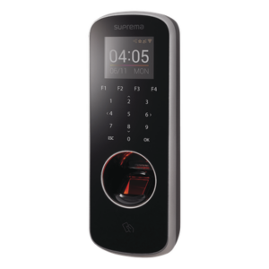 SUPREMA BSL2OM – Terminal de Control de Acceso Biométrico / 1,000,000 Plantillas / TCP-IP y RS-485 / Lector 13.56 MHz MIFARE NFC DESFire FeliCa / LCD 2.0 Pulgadas / Detección de Dedo Vivo