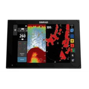 SIMRAD 000-15223-001 – Sistema de Navegación / Pantalla Táctil SolarMAX IPS HD / 170° Visión / Integración Mercury SmartCraft / Compatibilidad Radar HALO / Ethernet y NMEA 2000 / Cámaras IP y Cartografía