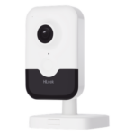 HiLook by HIKVISION IPC-C320HA-D/W(W) – Cámara IP Cubo / 2 MP / Lente 2.8 mm / Audio Bidireccional / WiFi / Micro SD 256 GB / AcuSense / IR 10 m (33 ft) / Interior