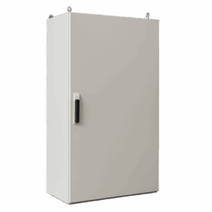 PRECISION PST8016040AT – Gabinete de Acero IP55 / 800 x 1600 x 400 mm / IK10 / Carga 80 kg / Placa Trasera 750 x 1565 mm / Exterior