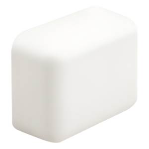 PANDUIT ECF5IW-E – Tapa Final / ABS Blanco Mate / UL94V-0 FT4 / 0 a 50°C / Sin Herramientas