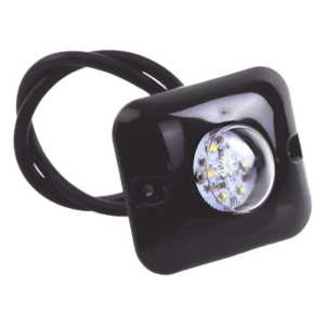 EPCOM INDUSTRIAL SIGNALING X1212RW – Kit de Luces LED Ocultas / 2 Lámparas 12 LED / Rojo-Claro / 10-24 VCC / 12 Patrones / 3.2 x 1.8 cm