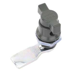 PRECISION PST-LS1 – Cerradura de Medio Giro / Aleación de Zinc / Recubrimiento Plástico / Uso Exterior / Gabinetes PST de Acero
