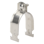 SYSCOM TOWERS STRUT-STRAP2 – Abrazadera Strut / Acero Inoxidable 304 / 2" (50.8 mm) / Tubo 60 mm / Incluye Tornillo M8 / ISO 9001:2015