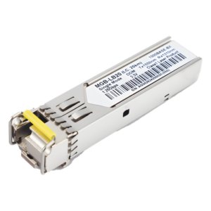 PLANET MGB-LB20 – Transceptor mini-GBIC SFP / 1G LC / WDM BIDI / Monomodo 20 km (66 pies) / TX 1550nm RX 1310nm
