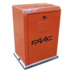 FAAC 109885 – Operador para Puerta Corrediza / Capacidad 3500 kg / Hoja Máxima 42 m (137.8 ft) / Motor Trifásico Asíncrono 850W / Voltaje 220V-400V Trifásico / IP Térmica 155°C