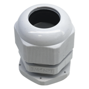TXPRO TXG-PG-34N – Conector Tipo Glándula / Rosca NPT 3/4" / Rango de Cable 10-16 mm / Plástico Industrial / IP para Ambientes Exigentes