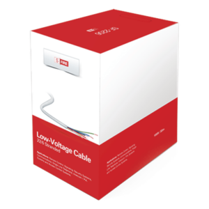 SFIRE SF2206/500 – Cable de Cobre Industrial, 6 conductores calibre 22 de color blanco, para aplicaciones de alarmas / Control de acceso / Automatización / Intercoms y TV porteros, Bobina de 152.5 Metros.