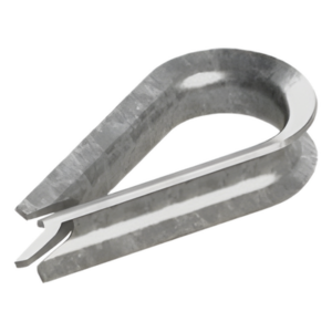 SYSCOM TOWERS SCUE-516 – Cuello para Cable / Calibre 5/16" (7.94 mm) / Acero Galvanizado / Torres Arriostradas / Sistema de Retención