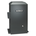 DKS DOORKING 9100-380 – Operador para puertas corredizas / 450 kg / 9 m (29.5 ft) / 1/2 HP / 115 VAC / Uso continuo