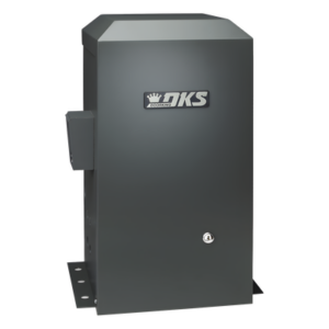 DKS DOORKING 9100-380 – Operador para puertas corredizas / 450 kg / 9 m (29.5 ft) / 1/2 HP / 115 VAC / Uso continuo