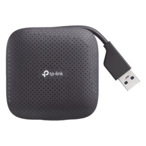TP-LINK UH400 – Hub USB Portátil / 4 Puertos USB 3.0 / Plug and Play / 71 x 71 x 16.6 mm (2.8 x 2.8 x 0.65 in) / Compatible Windows, macOS, Linux