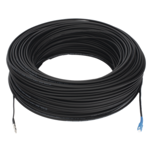 LINKEDPRO BY EPCOM LP-150-SCU – Cable de Fibra Óptica Drop / G.657A2 Monomodo / SC/UPC-SC/UPC / 150 m (492.13 ft) / Autosoportado / LS0H / Exterior