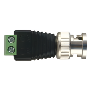 EPCOM TITANIUM TT-RG-17 – Adaptador BNC Macho / Terminales Tornillo / 75 Ohm / Cables AWG 26-14 / RG-59 / RG-6